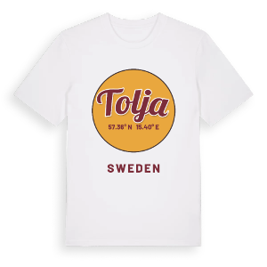 Tolja cirkel t-shirt – ekologisk bomull t-shirt från Pinshirt