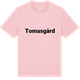 Pink Cotton t-shirt med Tomasgård fetstil t-shirt