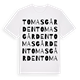 Tomasgården ordlek t-shirt