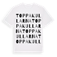 Toppakullarna ordlek t-shirt