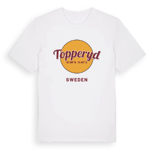 Topperyd cirkel t-shirt – ekologisk bomull t-shirt från Pinshirt