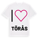 Jag älskar Törås t-shirt stort tryck