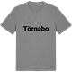 Mid Heather Gray t-shirt med Törnabo fetstil t-shirt