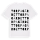 Torpagärdet ordlek t-shirt