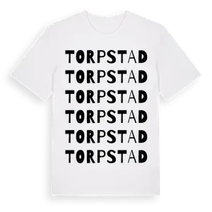 Torpstad ordlek t-shirt – ekologisk bomull t-shirt från Pinshirt