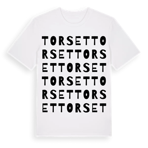 Torset ordlek t-shirt – ekologisk bomull t-shirt från Pinshirt