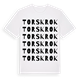 Torskrok ordlek t-shirt