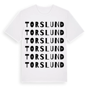Torslund ordlek t-shirt – ekologisk bomull t-shirt från Pinshirt