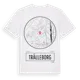 White t-shirt med Trälleborg t-shirt