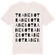 Vintage White t-shirt med Tranebo ordlek t-shirt