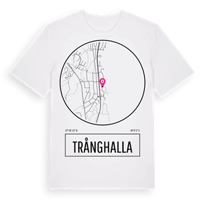 Trånghalla t-shirt – ekologisk bomull t-shirt från Pinshirt