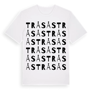 Tråsås ordlek t-shirt – ekologisk bomull t-shirt från Pinshirt