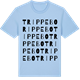 Blue Soul t-shirt med Trippebo ordlek t-shirt