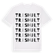 Trishult ordlek t-shirt
