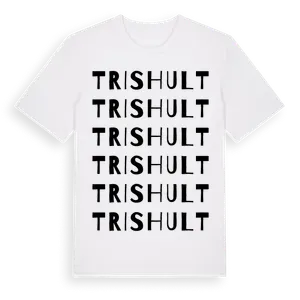Trishult ordlek t-shirt – ekologisk bomull t-shirt från Pinshirt