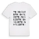 Trismålen ordlek t-shirt