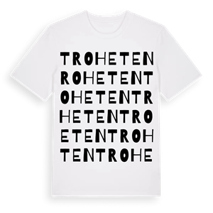 Troheten ordlek t-shirt – ekologisk bomull t-shirt från Pinshirt