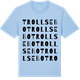 Blue Soul t-shirt med Trollsebo ordlek t-shirt