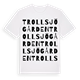 Trollsjögården ordlek t-shirt