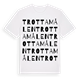 Trottamålen ordlek t-shirt