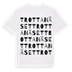 Trottanäset ordlek t-shirt