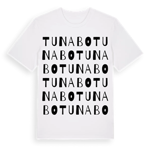 Tunabo ordlek t-shirt – ekologisk bomull t-shirt från Pinshirt