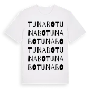 Tunabo ordlek t-shirt – ekologisk bomull t-shirt från Pinshirt
