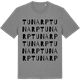 Mid Heather Gray t-shirt med Tunarp ordlek t-shirt