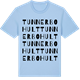Blue Soul t-shirt med Tunnerbohult ordlek t-shirt
