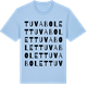 Blue Soul t-shirt med Tuvabolet ordlek t-shirt