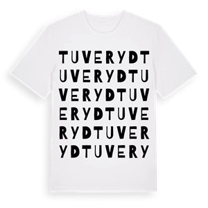 Tuveryd ordlek t-shirt – ekologisk bomull t-shirt från Pinshirt