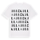 Ubbekulla ordlek t-shirt