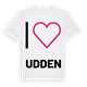 Jag älskar Udden t-shirt stort tryck