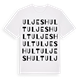 Uljeshult ordlek t-shirt