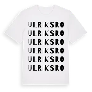 Ulriksro ordlek t-shirt – ekologisk bomull t-shirt från Pinshirt