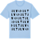 Blue Soul t-shirt med Ulvahult ordlek t-shirt