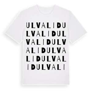 Ulvalid ordlek t-shirt – ekologisk bomull t-shirt från Pinshirt
