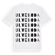 Ulveboda ordlek t-shirt