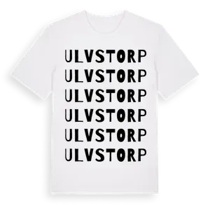 Ulvstorp ordlek t-shirt – ekologisk bomull t-shirt från Pinshirt