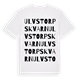 Ulvstorps kvarn ordlek t-shirt