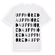 Upphöreda ordlek t-shirt