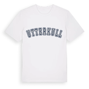 Utterkull college t-shirt – ekologisk bomull t-shirt från Pinshirt