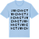 Blue Soul t-shirt med Uvhemmet ordlek t-shirt