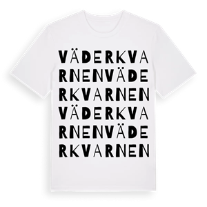 Väderkvarnen ordlek t-shirt – ekologisk bomull t-shirt från Pinshirt