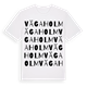 Vägaholm ordlek t-shirt