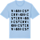 Blue Soul t-shirt med Vagnhester ordlek t-shirt