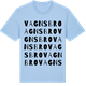 Blue Soul t-shirt med Vagnsbro ordlek t-shirt