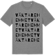 Mid Heather Gray t-shirt med Väktarehemmet ordlek t-shirt