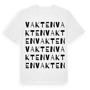Vakten ordlek t-shirt – ekologisk bomull t-shirt från Pinshirt