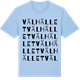 Blue Soul t-shirt med Välhället ordlek t-shirt